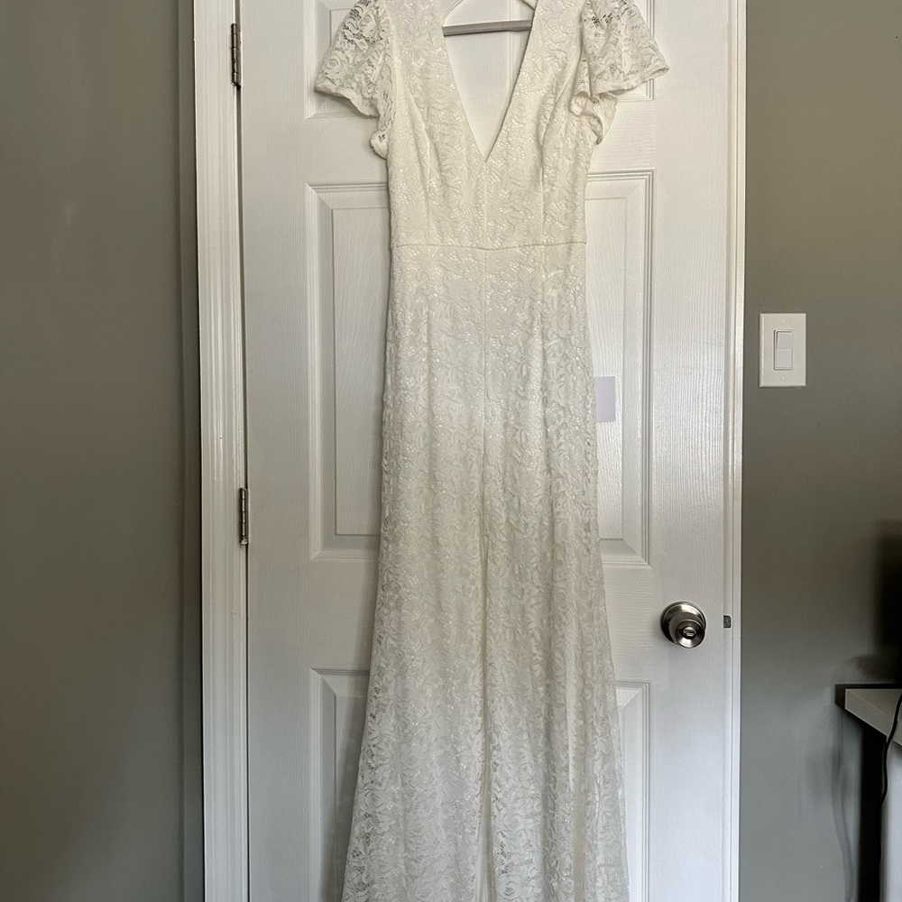 Lulus Your Hand In Mine Lace Dress NWT